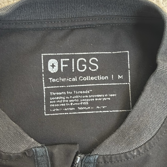 Figs Black Bellery Scrub Jacket - Picture 2 of 6